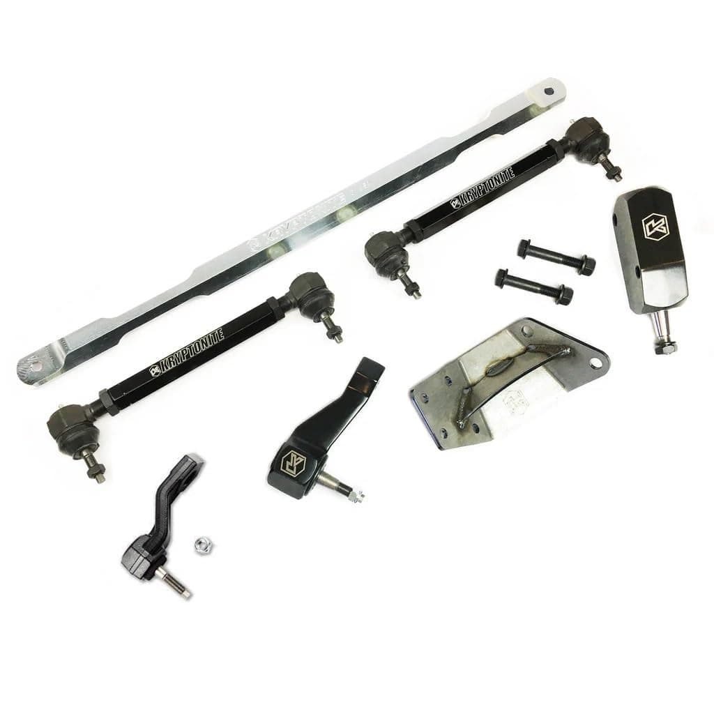 Kryptonite Ultimate Black Truck Front End Assembly, Compatible with 2001-2010 Chevy/GMC 2500HD 3500HD, Combination Lock, Modern Style