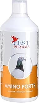Cest Pharma Amino Forte for Pigeons 1000 ml A Complementary Feed Supplement for Pigeons WHICH Contains an Optimal Mix of Amino ACIDS, CARBOHYDRATES, Electrolytes and B Vitamins.