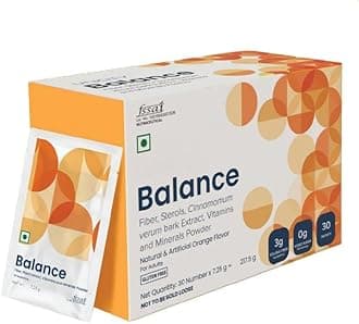 Uni-City Balance Natural Orange—Stay Full Longer by slowing Carbohydrate Absorption (30 Packets). Keeps Your Body Well maintained (7.25g * 30-Day Supply)