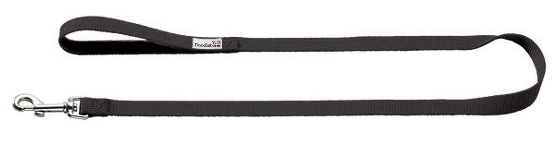 Doodlebone Bold Dog Lead, Black, Large