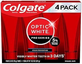 Optic White Pro Series, 5% Hydrogen Peroxide, 4 Pack