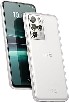 HTC U23 Pro Dual SIM 256GB ROM + 12GB RAM (GSM Only | No CDMA) Factory Unlocked 5G Smartphone (Snow White) - International Version