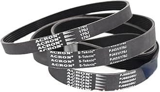 MYruN Ribbed Belt PJ 465J 470J 475J 480J 485J 490J 495J 500J 505J 510J 460J Sports Bike Treadmill Exercise Bike Spinning Belt MYruN (Size : 465J-PJ1181, Style : 1PC_8RIBS)