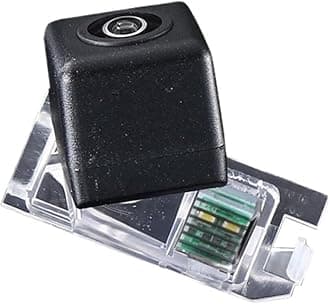 HD Car Rear View Reverse Parking Back Up Camera Compatible With Fiat 500 595 695 500C 595C 695C Diesel Hatch/Electric Motor Hatch(No.7302B)