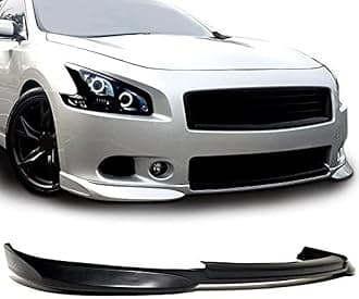 Nissan Maxima 4dr Sedan STL Style Urethane Front Bumper Lip Chin Spoiler For 09-15 Models ONLY.