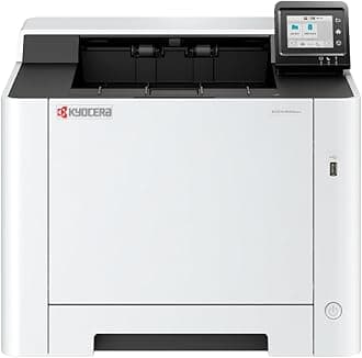 KYOCERA ECOSYS PA2101cwx Color Laser Printer, 22 ppm, 1200 dpi, Wi-Fi Direct, 1GB Memory, 2.7 inch Color Touch Screen Control Panel