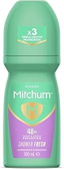 Mitchum Women 48HR Protection Roll-On Deodorant & Anti-Perspirant, Shower Fresh, 100 ml