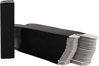 COSIDEA 50 PCS Empty Matte black Lip Gloss Boxes W22 xW22 xH92mm /0.87 * 0.87 * 3.62 inch, Cosmetic Perfume/Mascara Box Packaging for Small Business Wholesale, small Kraft Paper Box