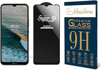 SuperD Oleophobic Tempered Glass For Nokia C21+ (PACK OF 1) with Free Installation Kit Full screen Coverage - 6.52 inch