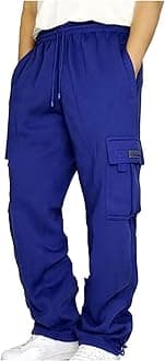 Cargo Pants for Men, Streetwear Hip Hop Pants Cargo Joggers Men Casual Active Sports Sweatpants for Men Women Unisex