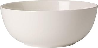 For Me Round Vegetable Bowl by Villeroy & Boch - Premium Porcelain - Made in Germany - Dishwasher and Microwave Safe - 9 Inches