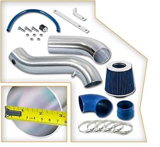 Cold Air Intake Kit & Blue Filter Combo Compatible for Dodge 2005-2009 Magnum/Charger 3.5L V6
