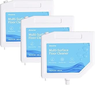 Floor Cleaning Solution, Multi-Surface Floor Cleaning Solution Compatible with L10s Ultra Robot Vacuum, Multi-Surface Floor Cleaner for Mopping Floors (10.14 Fl Oz) (3pcs)