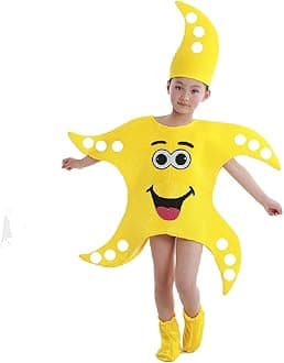 Quenny children's marine animal costume,seahorse octopus starfish crab Halloween dance costume.
