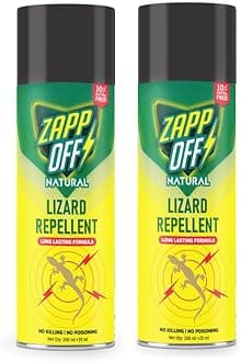 Natural Lizard Repellent Aerosol Spray | Plant-based & Eco-friendly | Biodegradable & Toxin-free | 220ml | 15 Days Protection | Pack of 2