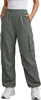 GRECIILOOKS Women's Regular Fit Cargo Pant