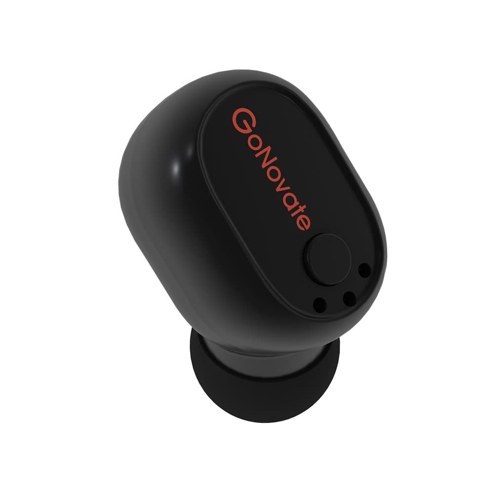 Oval Mini Wireless Earphone Earpiece, Mono Bluetooth 4.1 In-Ear Earbud Headphone Built in Mic with Extend 6 hours Playtime for iPhone 7 6S 6 5S Cell Phones, Tablets and More