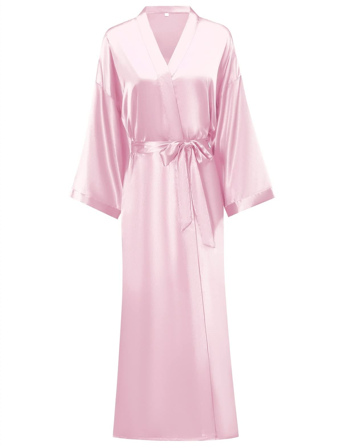 Women's Lace Long Robe Bathrobe