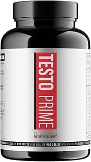 Testosterone Support for Men - Natural Male Supplement for Balance, Muscle Growth & Bodybuilding Support Ginseng, Green Tea, Fenugreek, Ashwagandha (120 Tablets)