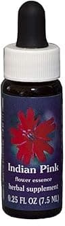 Flower Essence Services Supplement Dropper, Indian Pink, 0.25 Ounce