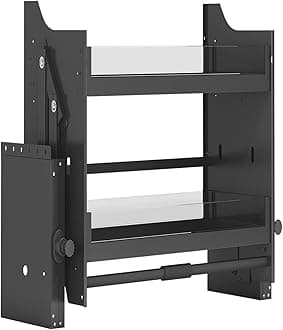 Kitchen Pull Down Shelf Wall Cabinet Storage Organizer (18inch Cabinet)