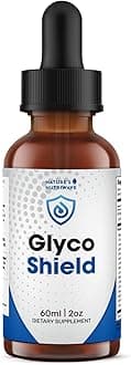 GlycoShield - Liquid Drops with Astragalus, Gymnema Sylvestre, and Chromium | 100% Plant-Based, Non-GMO, Easy-to-Take | Made in the USA in a GMP-Certified Facility | 2oz, 60ml, 1 Month Supply