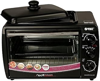 Orbit Neo 18 Litre 1200-W Electric Convection OTG Oven Toaster Grill (Black)