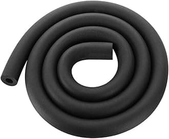 Pipe Insulation Foam Tube 5/8 inch,Foam Tubing 5/8"" for Pipeline,Guitar Rack , Utensils,and Roof Rack, etc(5/8"ID X 1-23/64"OD-6Ft)