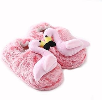 Baby Girls' Cartoon Indoor Anti Slip House Slippers