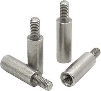 10pcs/20pcs M3 M4 304 Stainless Steel Round Standoff Male to Female Standoff Screw(10pcs,M3x 16 (Plus 6mm))