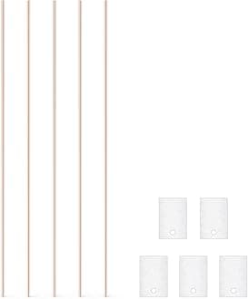 stonylab Zinc Sheet Electrode, 10x15x1 mm, SGS Certified – GDMS Tested, 5 Pack, for Electrochemistry