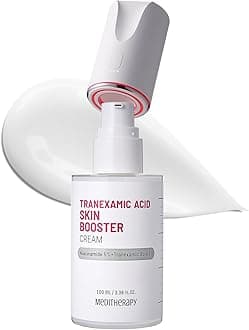 Tranexamic Acid Skin Booster Cream 3.4 Fl Oz - 5% Niacinamide & 3% TXA Korean Face Moisturizer - Gentle Facial Serum Cream with Facial Device for Glass Skin - Radiant Complexion