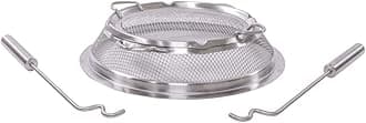 Solo Stove Ranger Shield - Durable Stainless Steel Spark Protector Mesh Screen for Fire Pits, Keeps Pops and Hot Embers Contained for Safe Outdoor Fires, Includes Shield Removal Tools