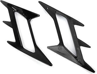 PANICAL Motorcycle for Honda Gold Wing 1800 F6B GL1800 Black Decorative Cover Accessories 2018 2019 2020 2021 2022 2023 2024 2025 2026 (Black Front Fender Vent Decoration)