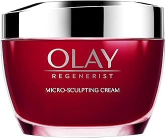 Olay Regenerist Micosculpting Day Cream | Hydrated, Plump, Bouncy Skin | With Hyaluronic Acid, Niacinamide and Peptides | Normal, Oily, Dry, Combination Skin | 50g
