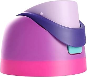 Purple Lid Replacement for Owala Freesip, Compatible with Owala Cup 24oz 32oz 40oz 16oz, One Button Water Bottle Top Replacement Accessory, Leakproof, BPA-Free (Purple)