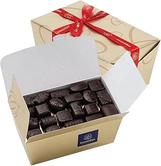 Leonidas Belgian Dark Chocolate Gift Box (500 g, 28 pcs Approx) – Luxury Ballotin with Assorted Dark Pralines, Ganaches & Butter Creams | Premium Belgian Chocolatier Gift for Birthday & Celebrations