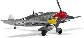 – Model Set - A02029B Messerschmitt Bf109G-6 Model Building Kit - Plastic Model Plane Kits for Adults & Children 8+, Set Includes Sprues & Decals - 1:72 Scale Model