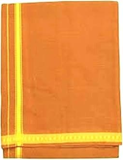 Fancy Border Colored Single Layer Pentex Dhoti Mundu Vesti 2.0mts