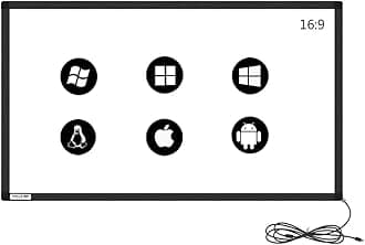 GreenTouch 60 Inch Infrared Touch Frame , IR Touch Screen Overlay Kits