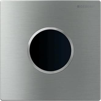 Geberit SIGMA10 Touchless Urinal Control, Mains Powered, Stainless Steel