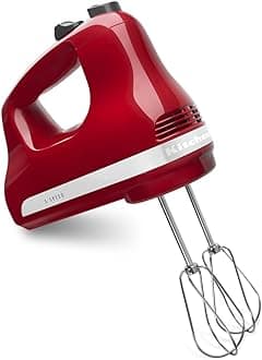 KHM512ER 5-Speed Ultra Power Hand Mixer, Empire Red