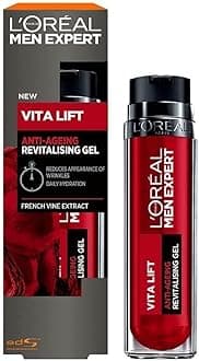 L'Oréal Men Expert Vita Lift Anti Wrinkle and Hydrating Gel Moisturiser for Men, 50 ml