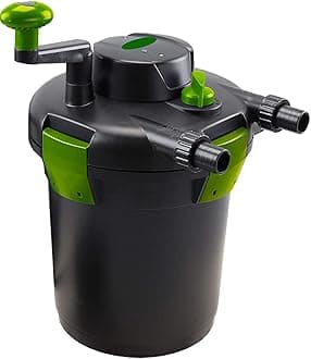 PondHeroTurn2Clean Pond Filter (4000 Ltr Pond 13W UVC), Black