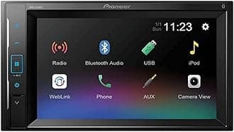 Car Stereo DMH-A245BT,15.7 cm (6.2) WVGA Clear Resistive Touchscreen BT/USB/AUX/Radio, Weblink - Mirroring,Full HD Video-USB Devices,13-Band EQ, Pre-outs3 (2V),MOSFET 50W X 4,Rear Camera in