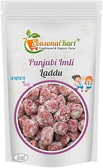 Seasonal Kart Punjabi Imli Laddu 800 Grams Soft Digestive Tamarind Candy Tasty Tamarind Ladu