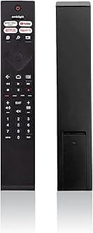 Replacement Remote Control Universal for Philips Ambilight 4K Ultra UHD HDR OLED Smart TVs 43/50/55/65/70/75PUS7906 7956 55OLED706 65OLED706 Series