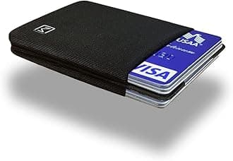 Modern Carry Slim Credit Card Wallet Ultra Thin, Black