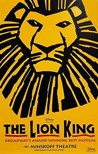 The Lion King 14" x 22"