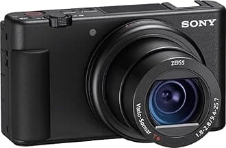 Sony ZV-1 Camera for Content Creators, Vlogging and YouTube with Flip Screen and Microphone, 3 Optical Zoom, Black